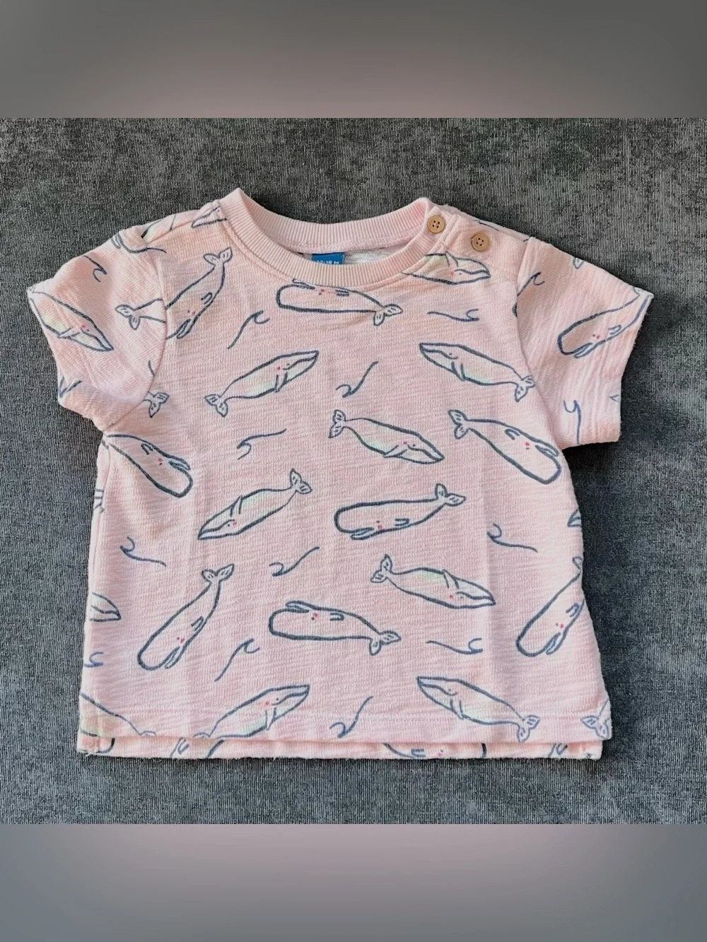 Old Navy Girls Whale Outfit Size 12-18 Months